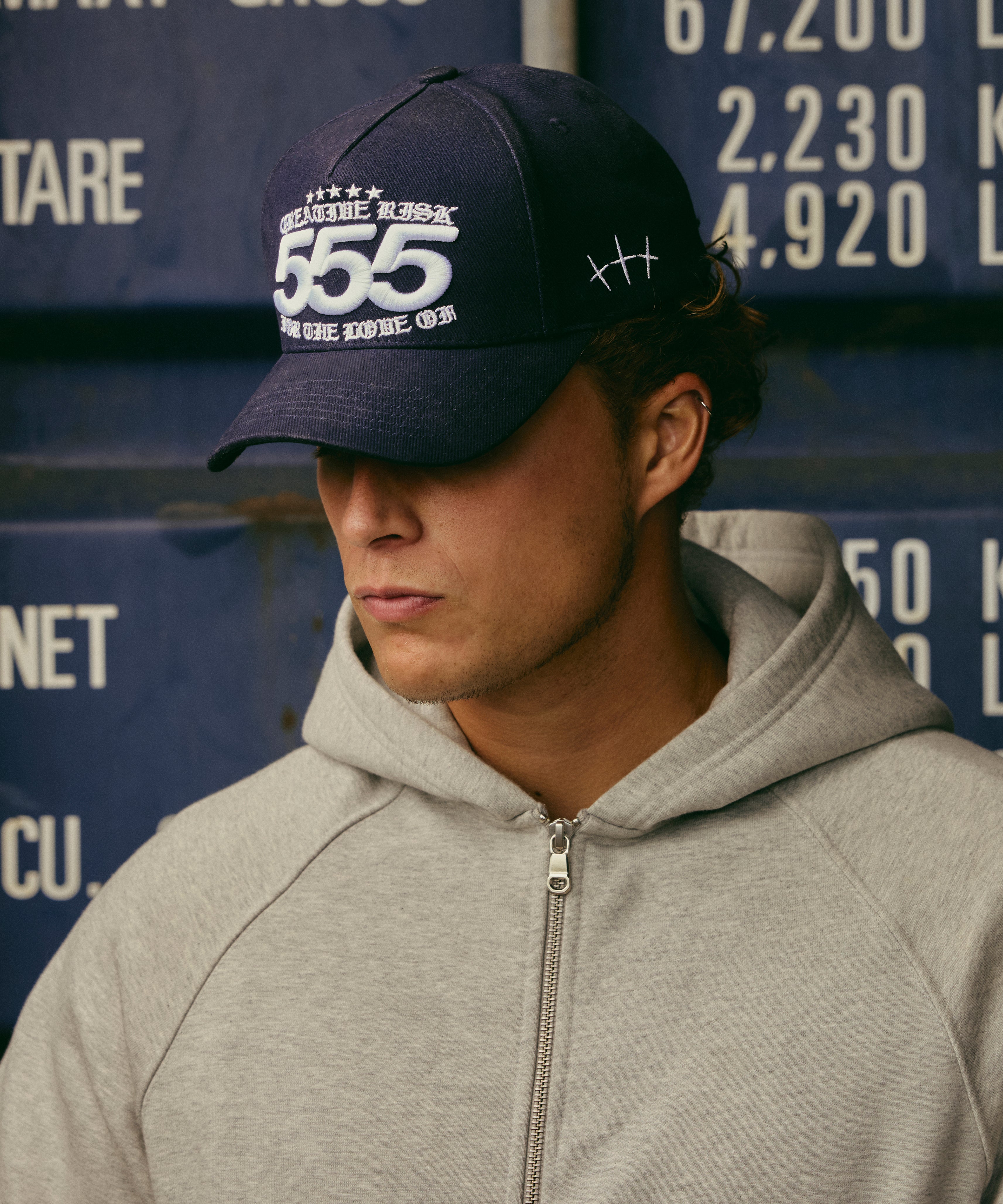 55 NAVY HAT
